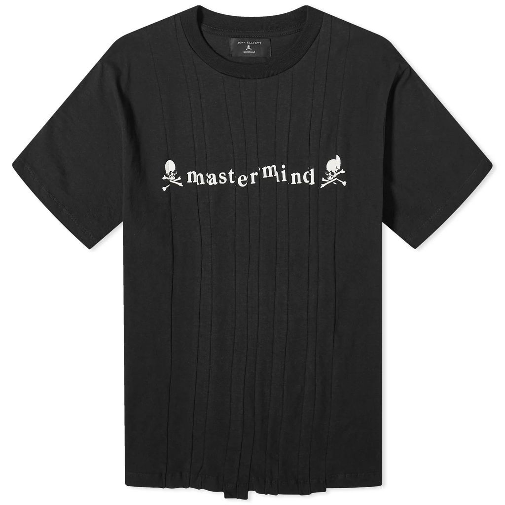 Men's x MASTERMIND JAPAN Shredded T-Shirt Black