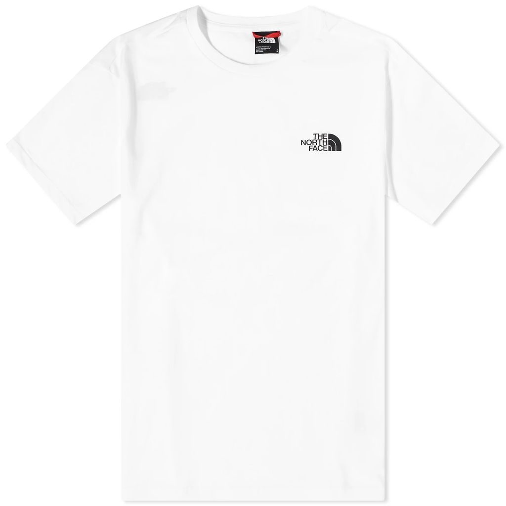 Men's Simple Dome T-Shirt White