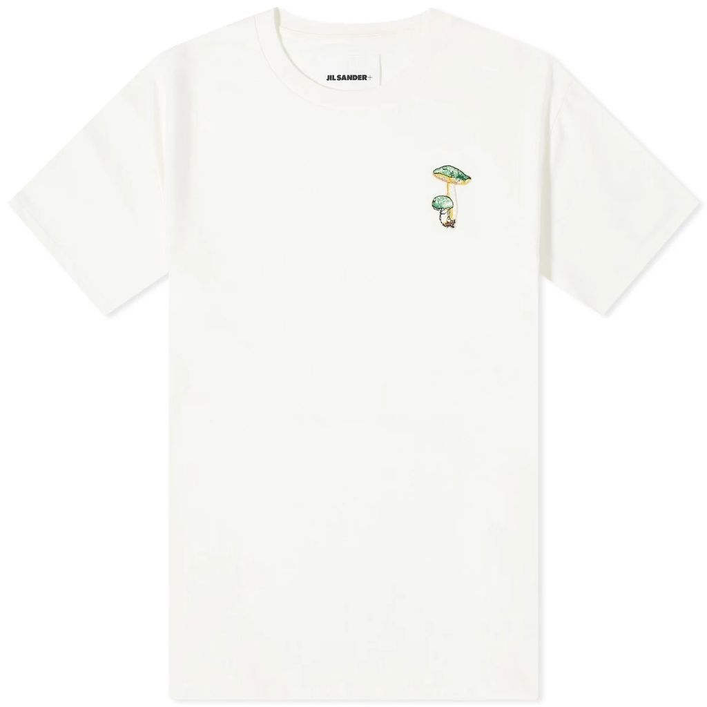 Jil Sander Plus Mushroom T-Shirt Porcelain