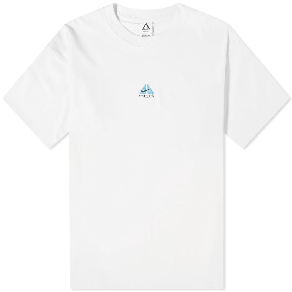 Men's ACG Lungs T-Shirt Summit White/Aquarius Blue