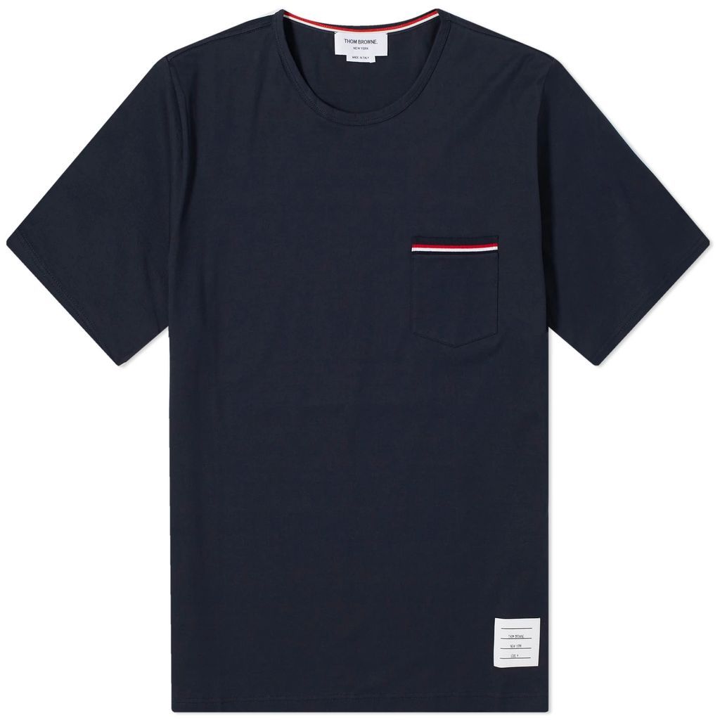 Men's Medium Weight Jersey Pocket T-Shirt Navy