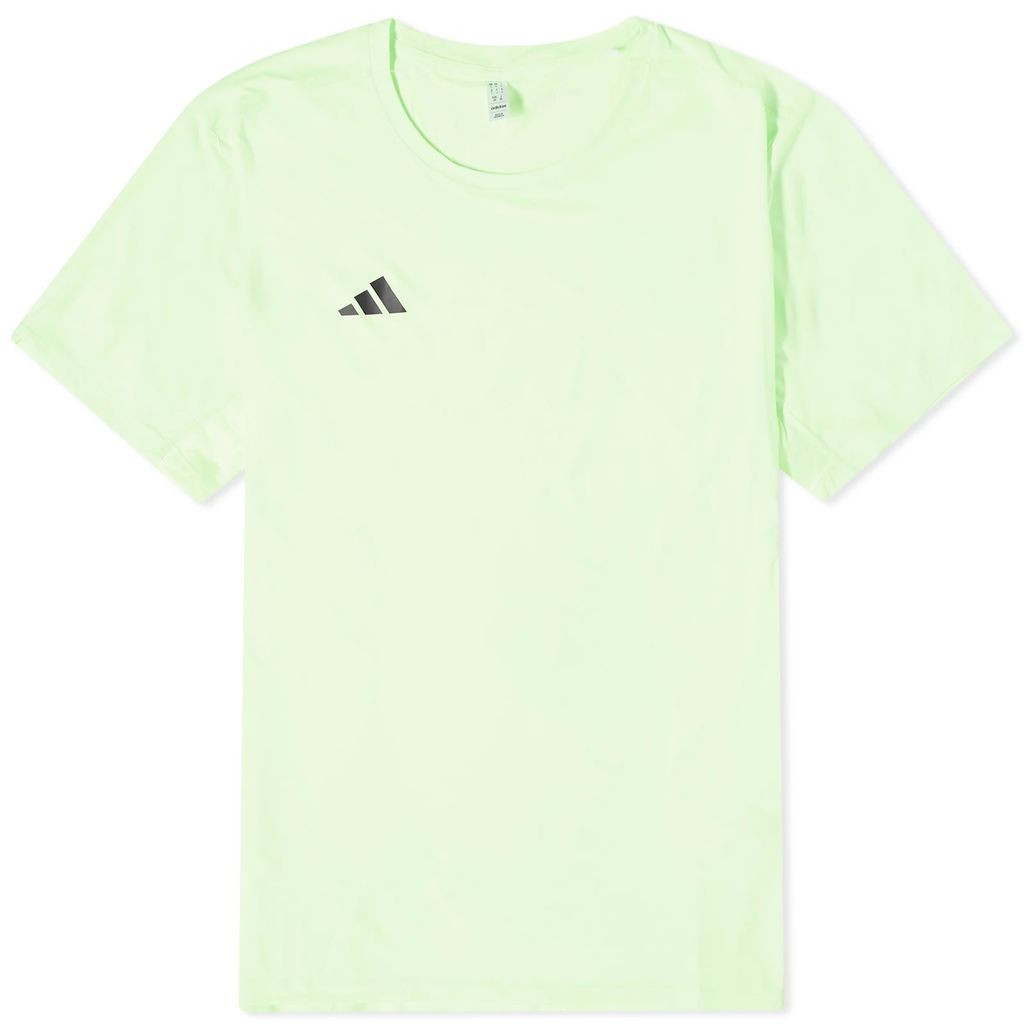 Men's Adizero Running T-shirt Green Spark
