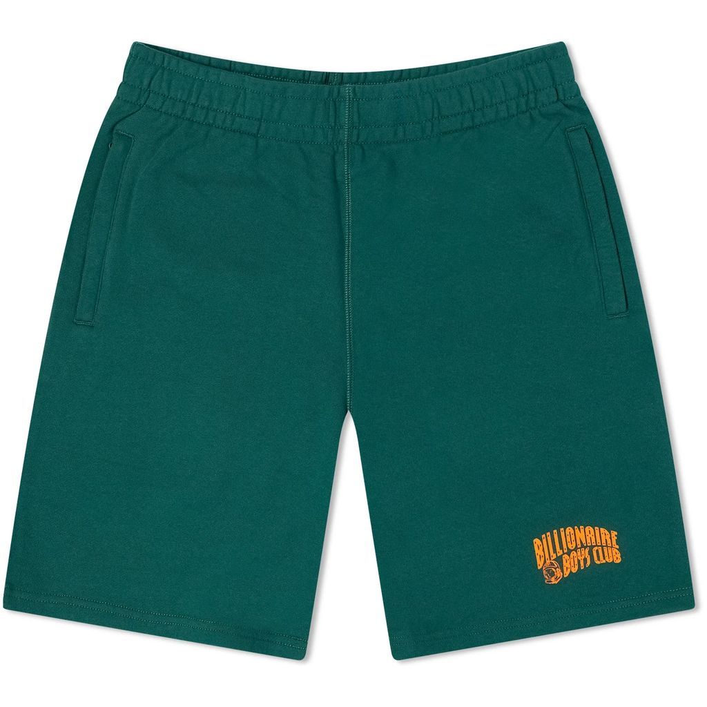 Men's Small Arch Logo Sweat Short Forest Green
