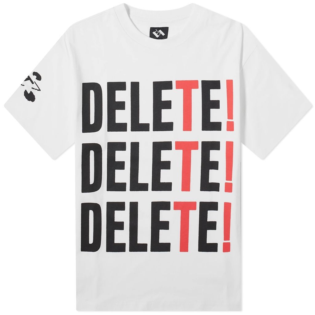 Men's Delete! T-Shirt White