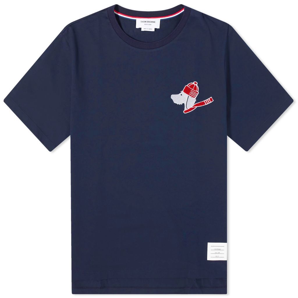 Men's Hector Embroidered T-Shirt Navy