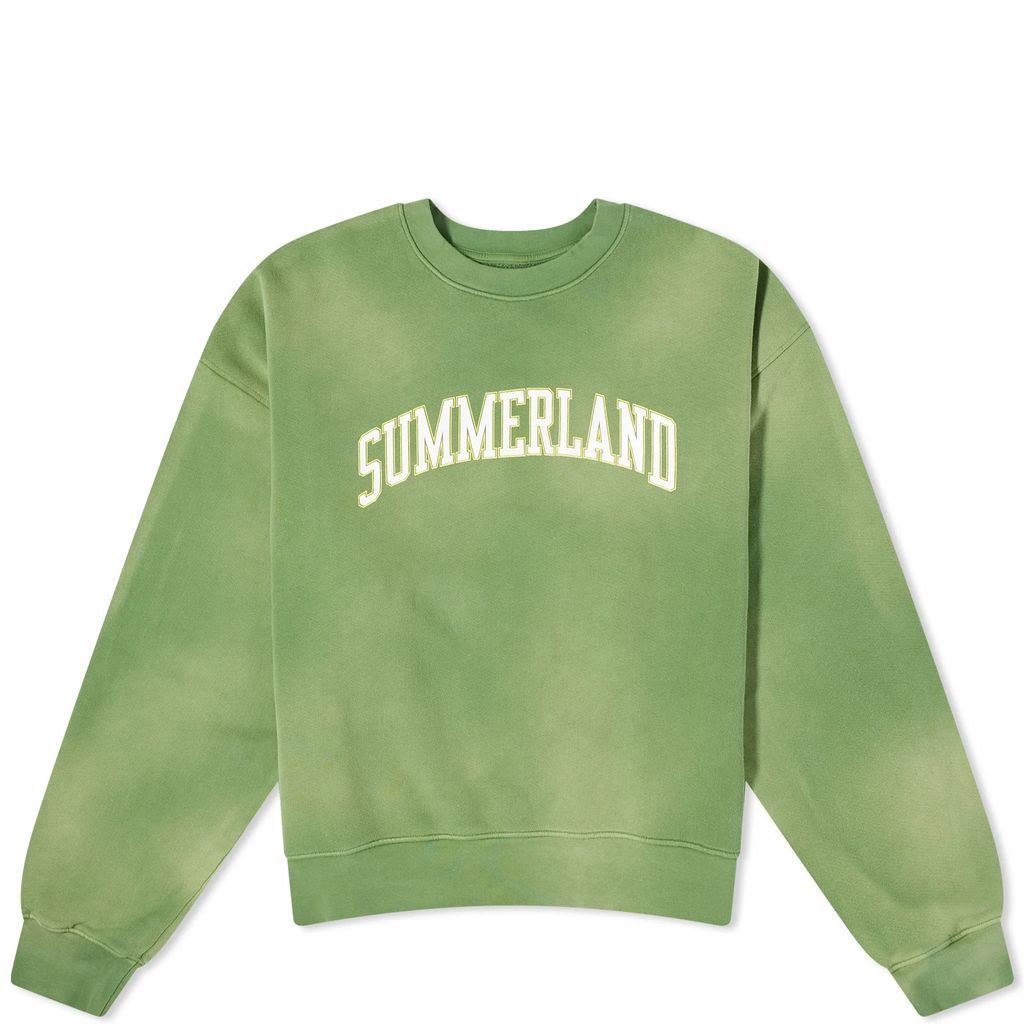 Men's Summerland Collegiate Sweater Vintage Seaweed