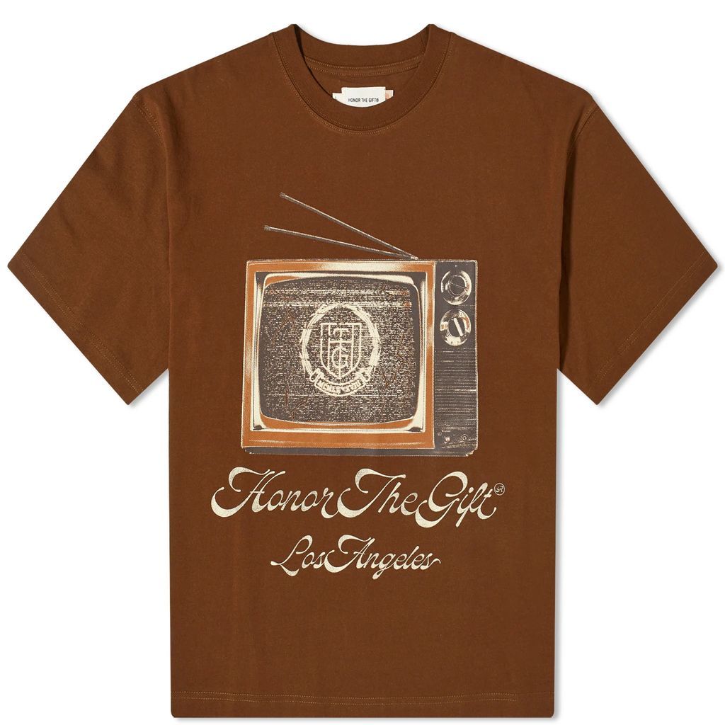 Men's TV T-Shirt Brown
