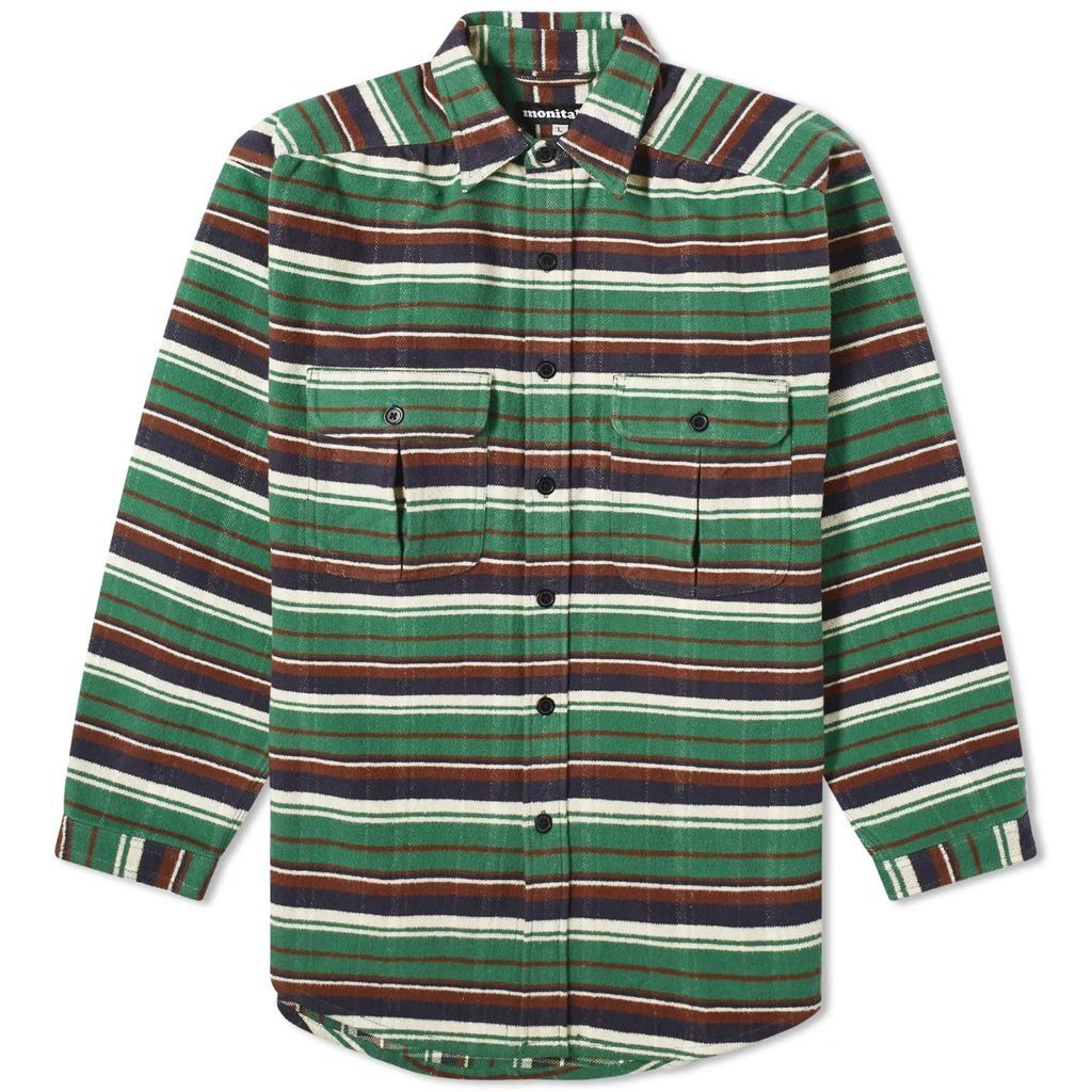 Men's Giorgio Work Shirt Flannel Green