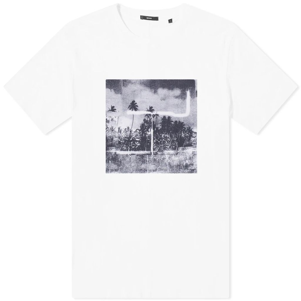 Men's Graaf Line Art T-Shirt White