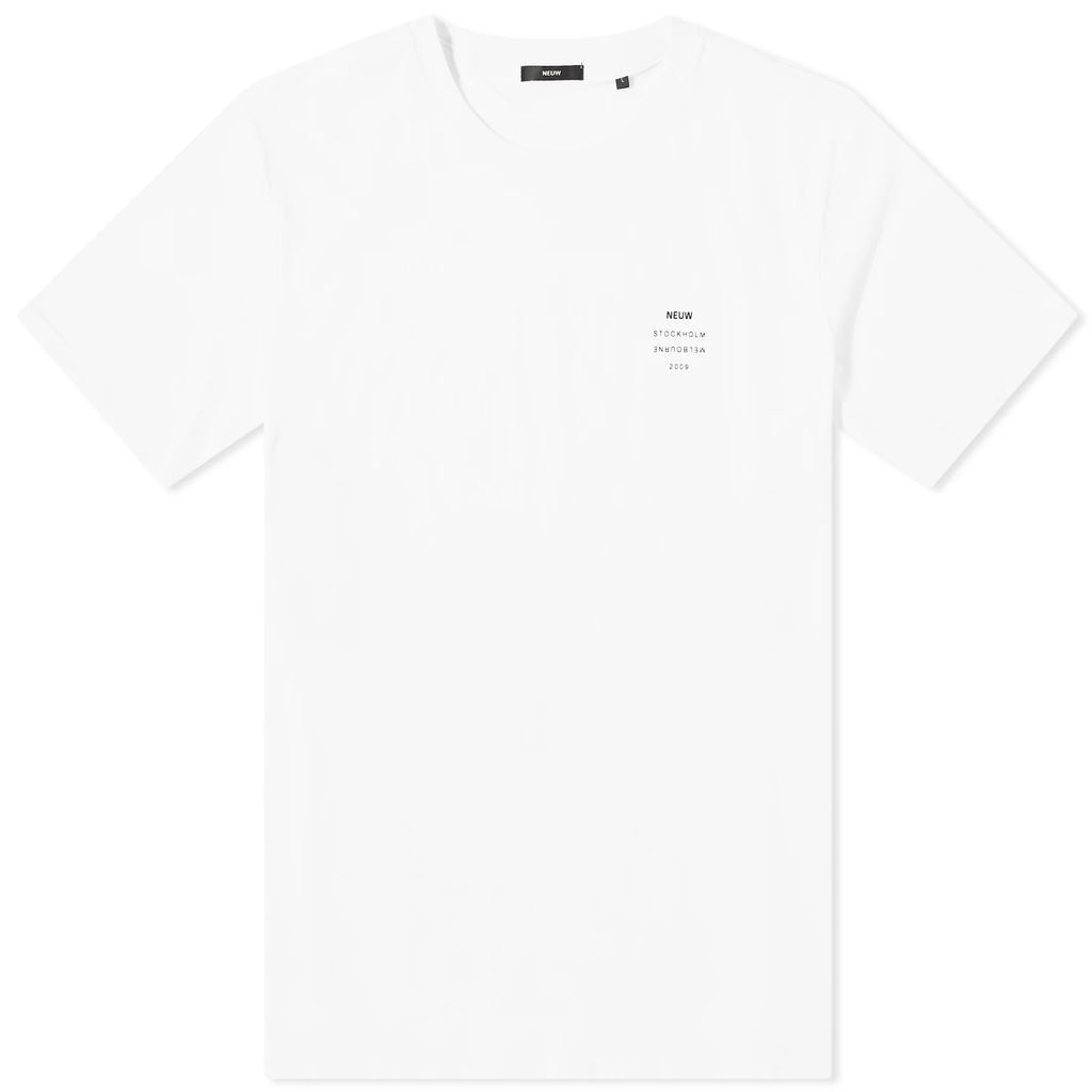 Men's Organic Band T-Shirt White