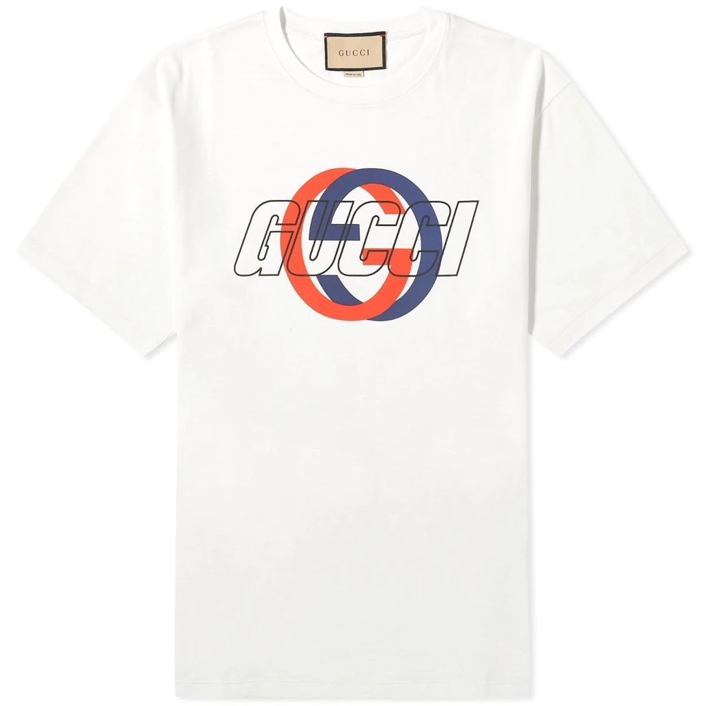 Men's Interlocking Graphic Logo T-Shirt Sunlight