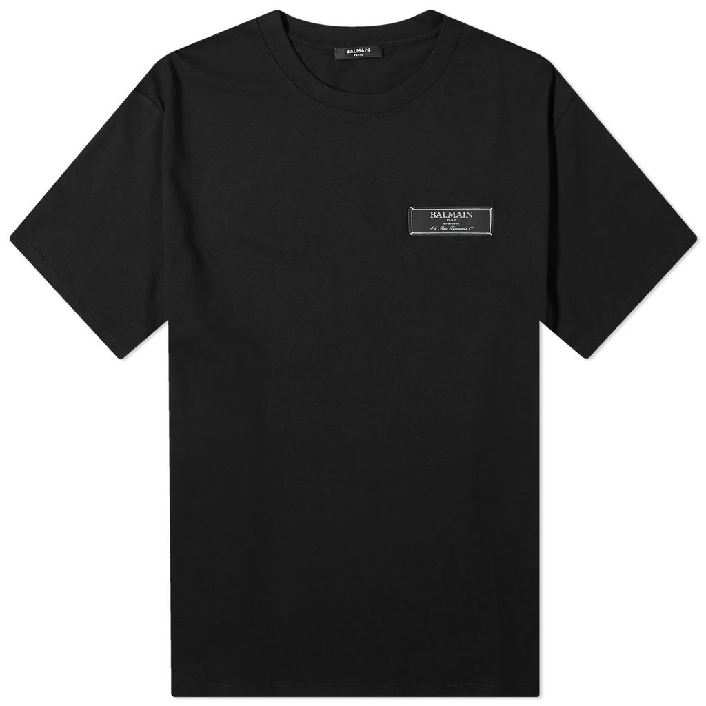 Men's Label T-Shirt Black
