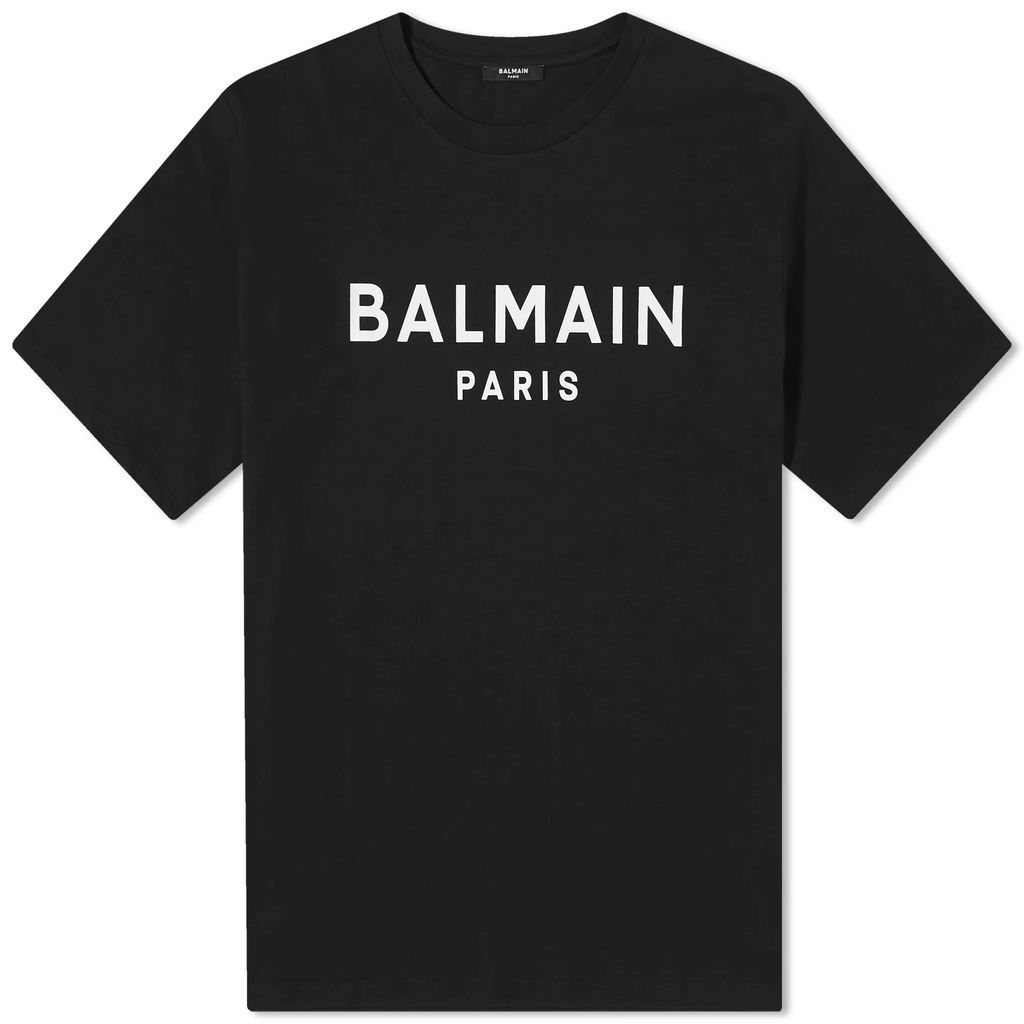 Men's Paris Logo T-Shirt Black/White