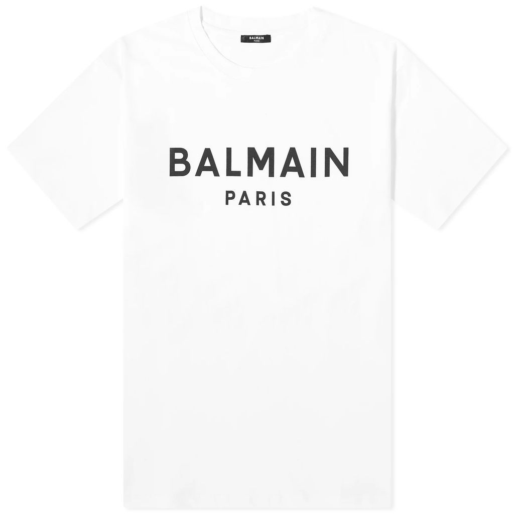 Men's Paris Logo T-Shirt White/Black