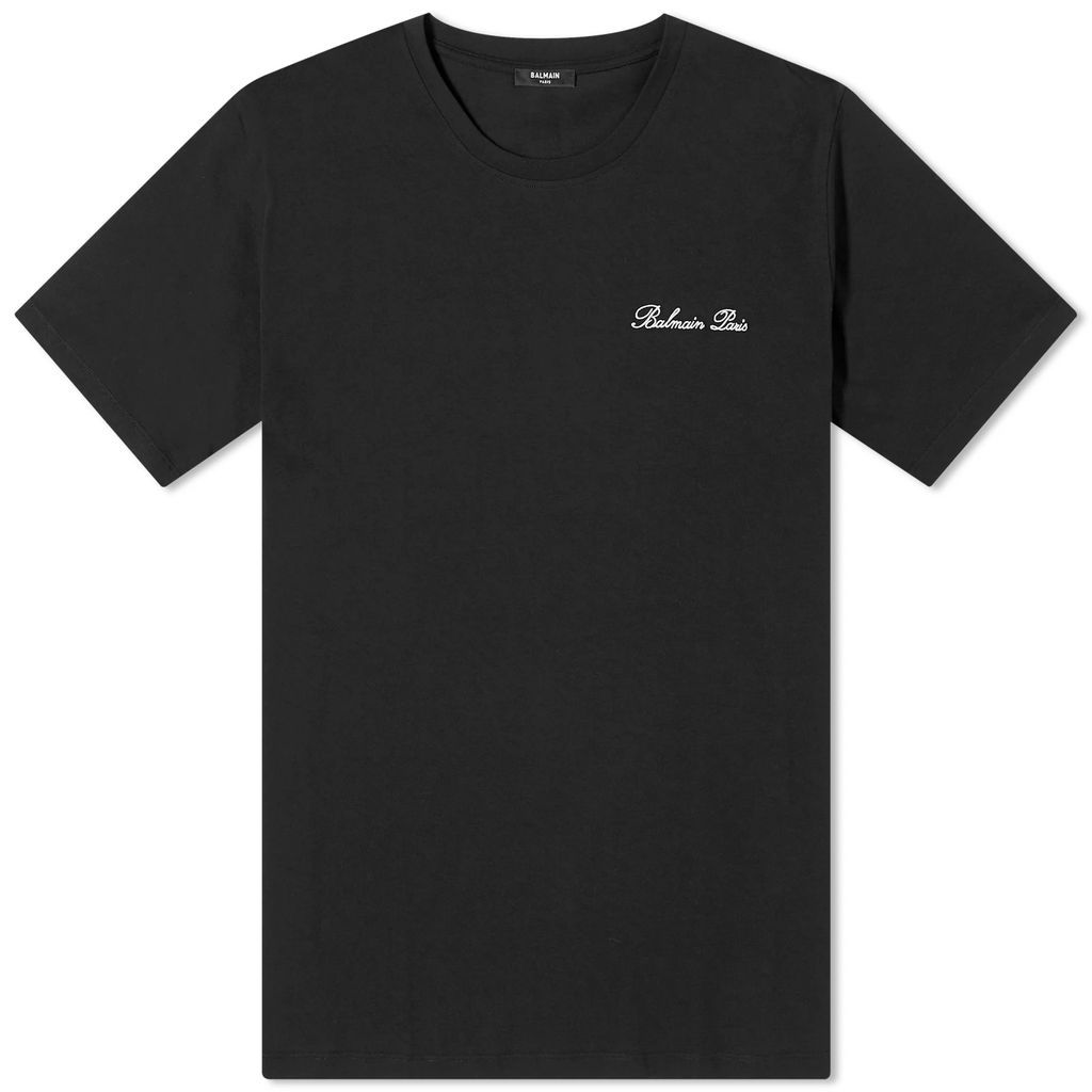 Men's Signature Logo T-Shirt Black/White
