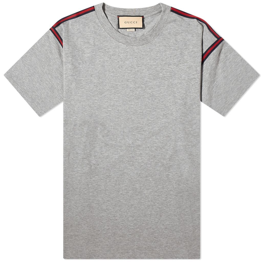 Men's Tape T-Shirt Grey Melange
