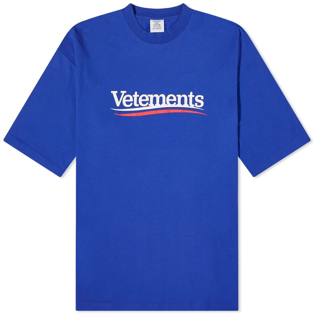 Men's Campaign Logo T-Shirt Royal Blue