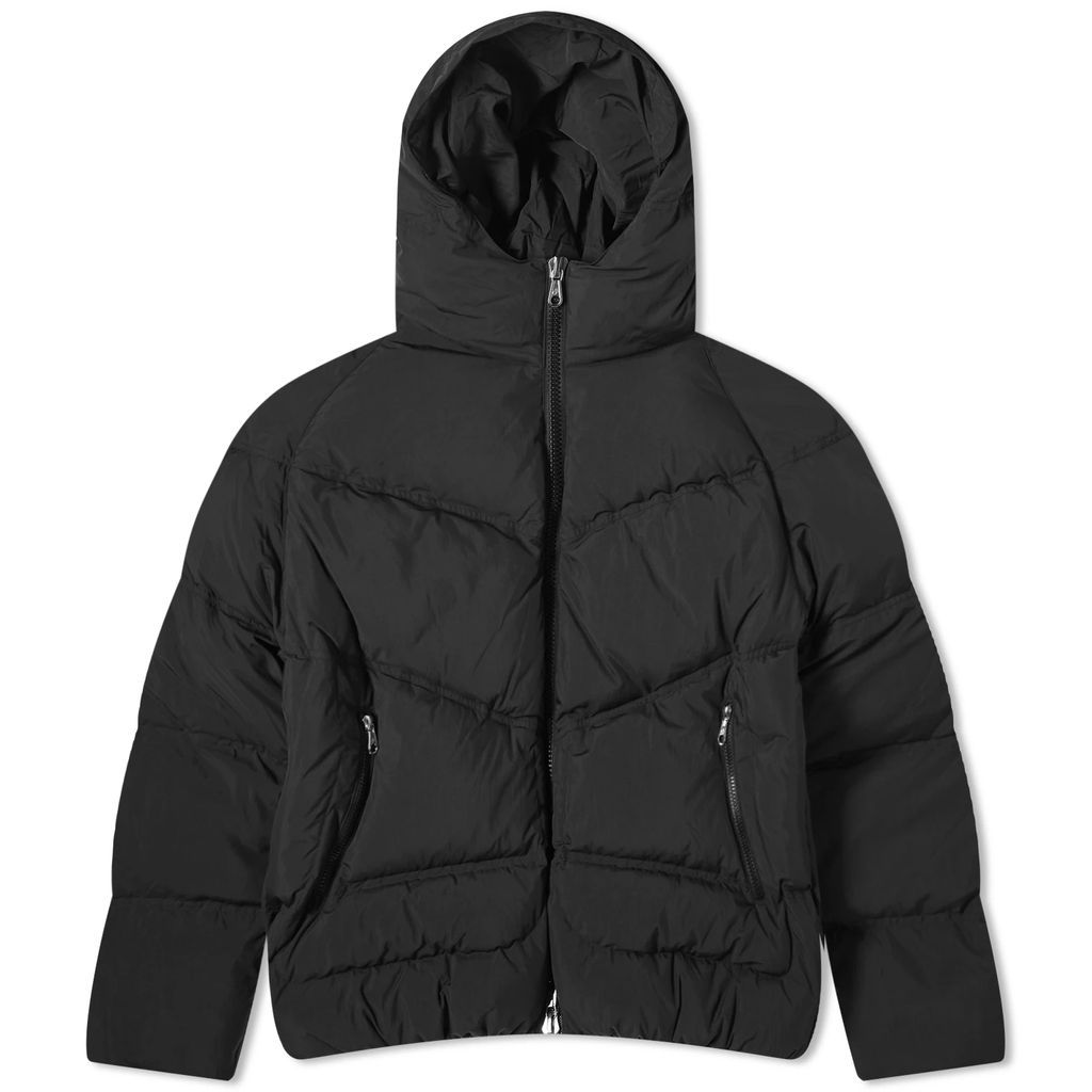 Men's Hooded Insulated Jacket Black