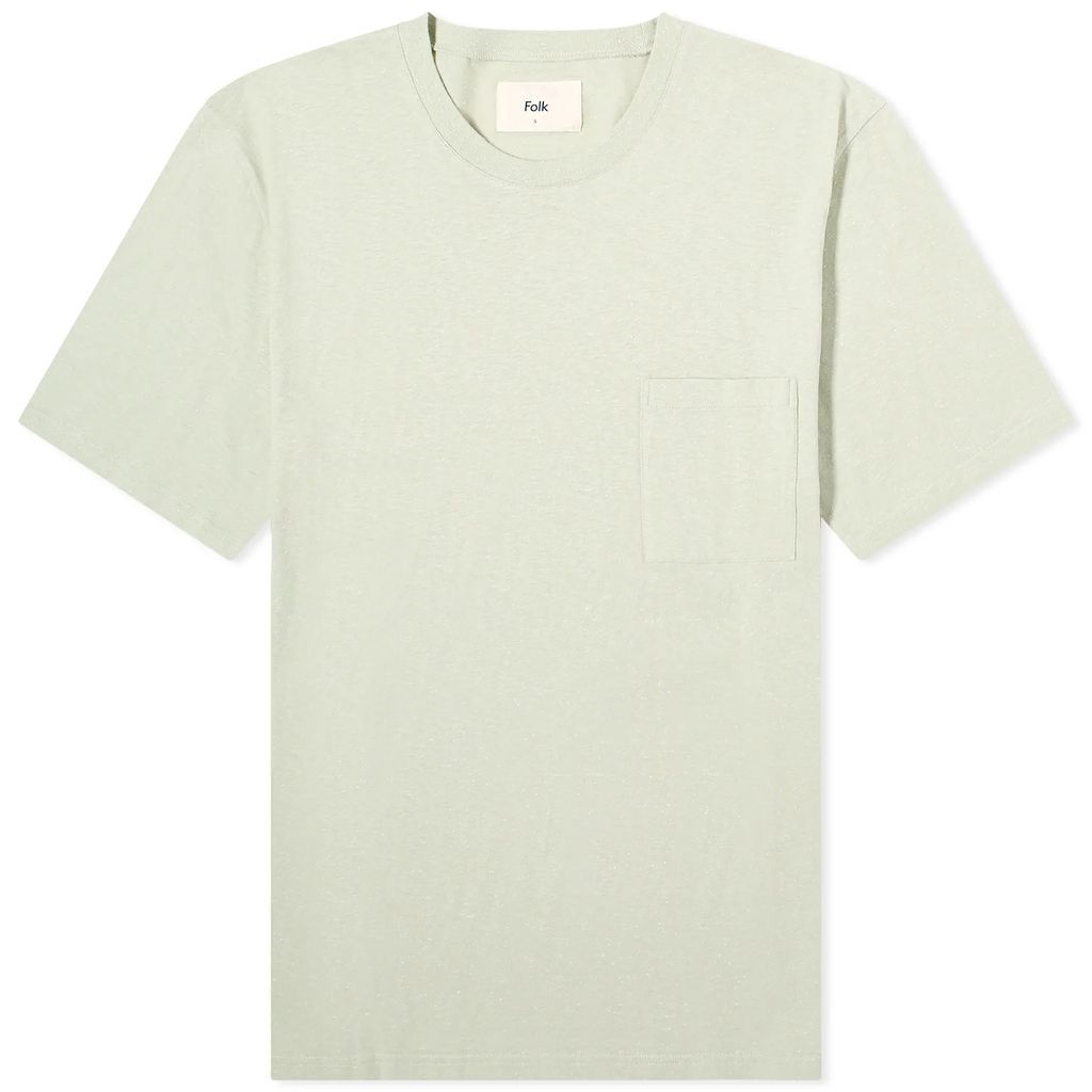 Men's Pocket Nep Assembly T-Shirt Light Olive