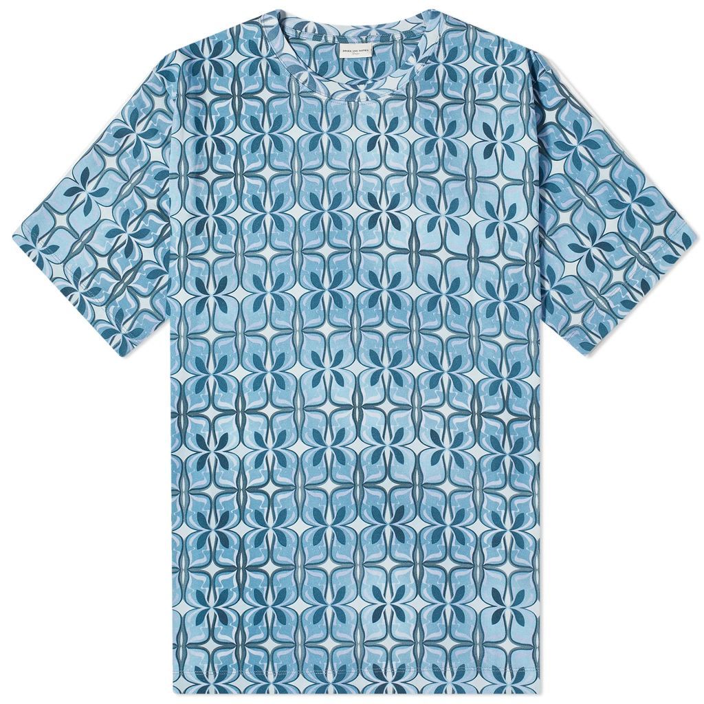 Men's Hertz Print T-Shirt Blue