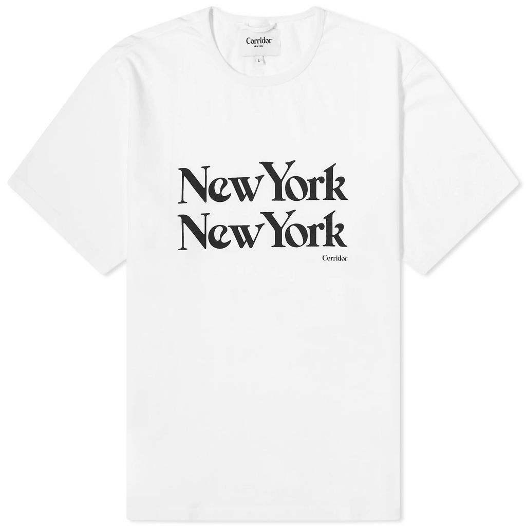 Men's New York New York T-Shirt White
