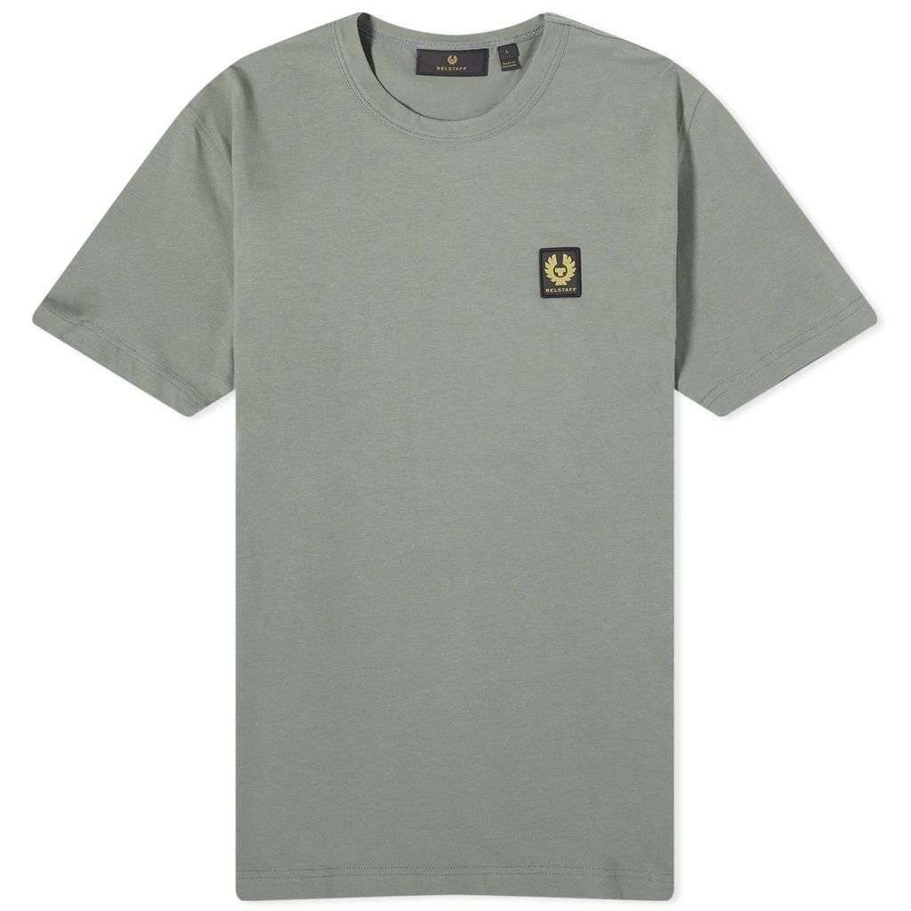 Men's Patch Logo Tee Mineral Green