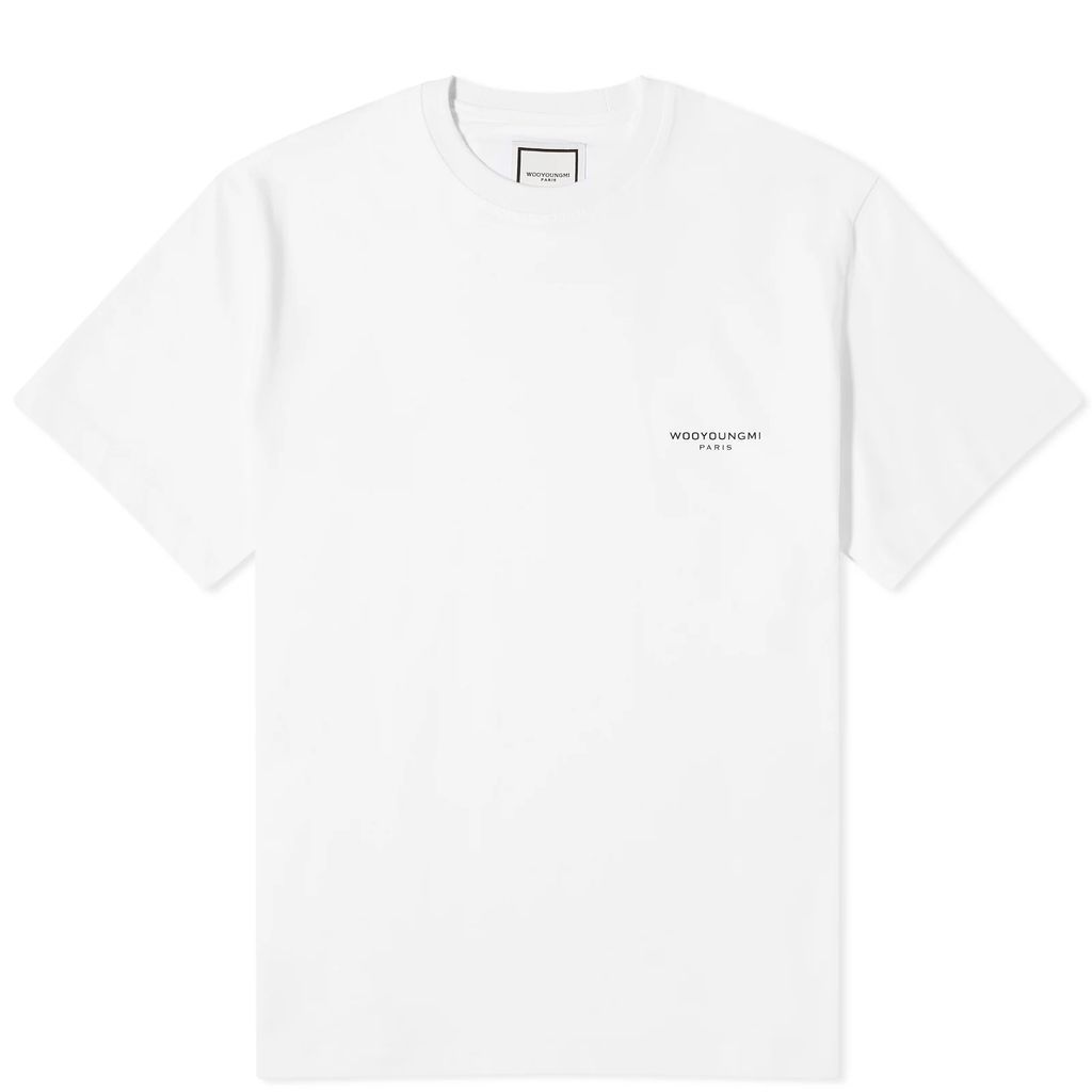 Men's Square Logo T-Shirt White