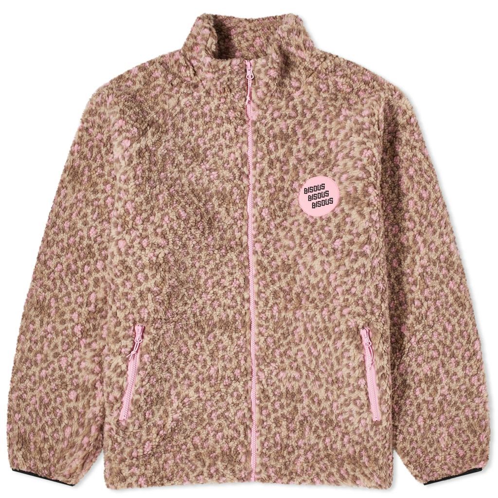 College fleece Leopard