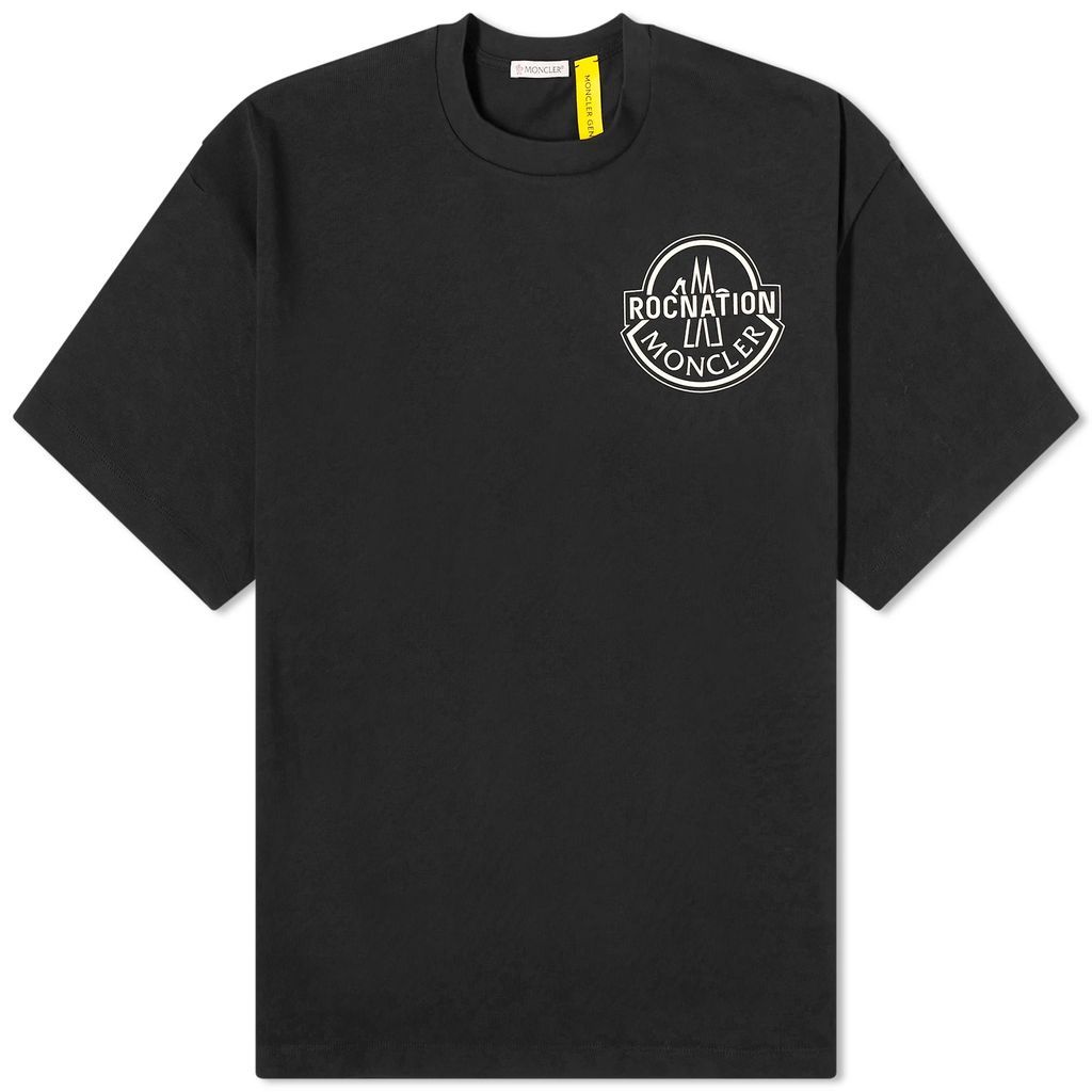 Men's Genius x Roc Nation Short Sleeve T Shirt Black