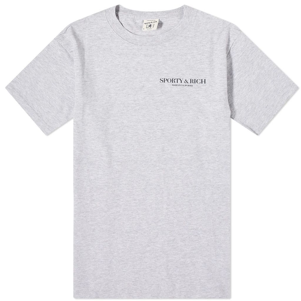Made in California T-Shirt Heather Grey/Navy