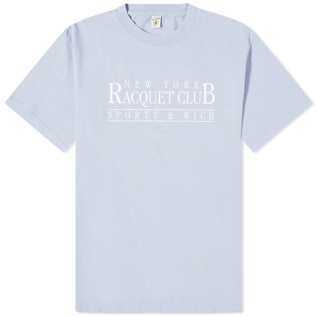 NY Racquet Club T-Shirt Washed Periwinkle