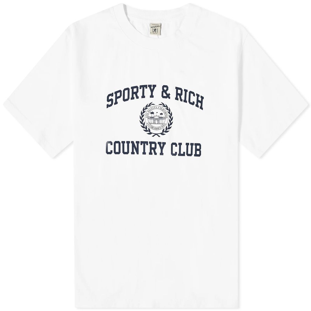 Varsity Crest T-Shirt White