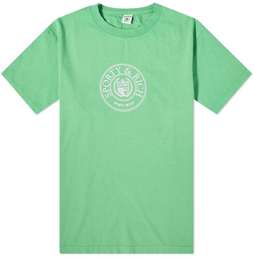 Men's Conneticut Crest T-Shirt Verde