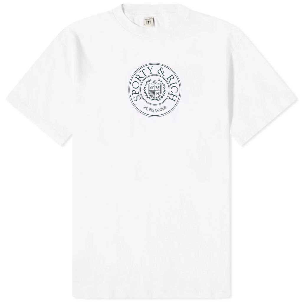 Men's Conneticut Crest T-Shirt White