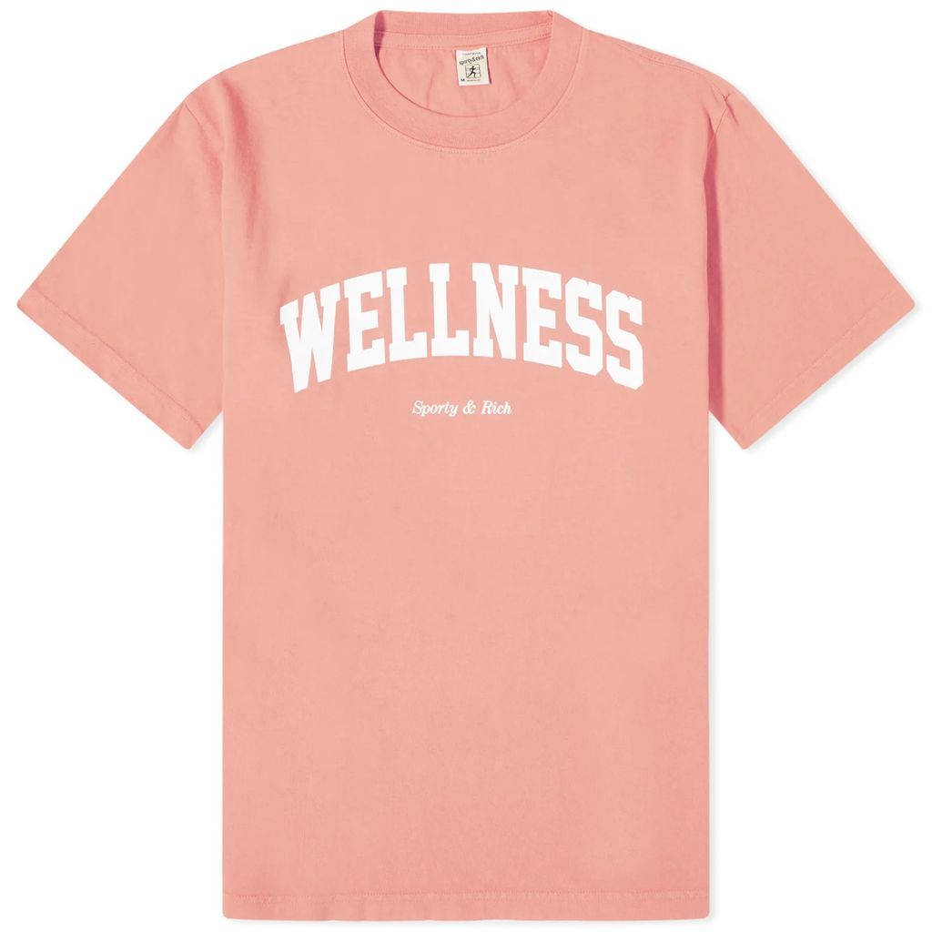 Men's Wellness Ivy T-Shirt Salmon/White