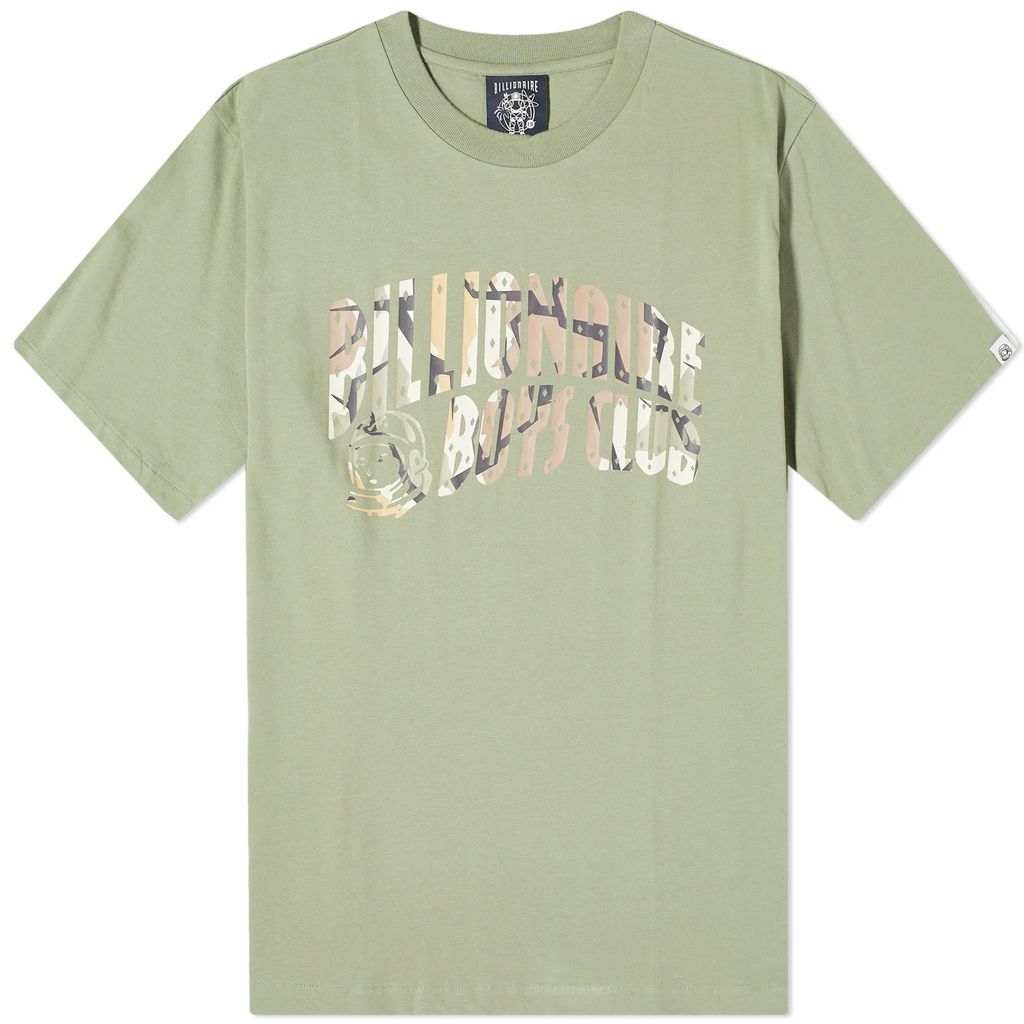 Men's Camo Arch Logo T-Shirt Green