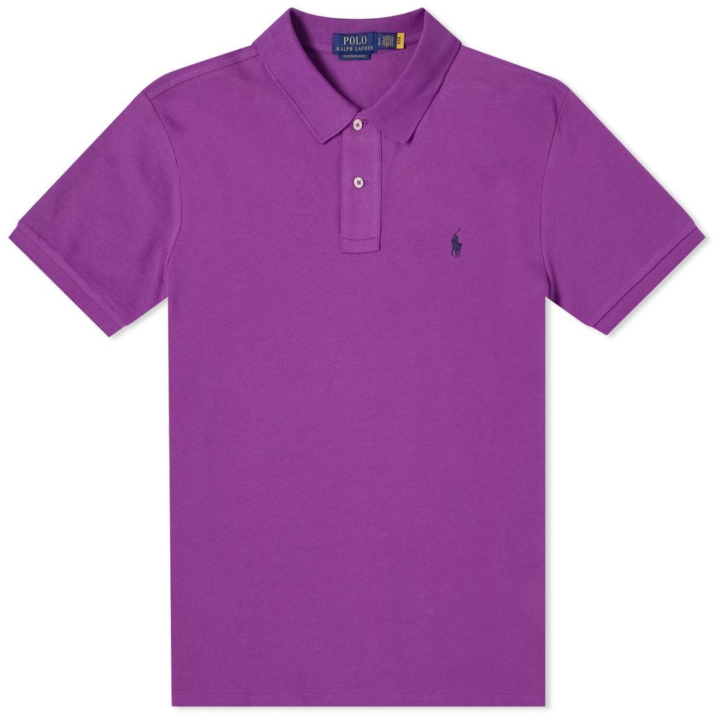 Men's Colour Shop Custom Fit Polo Shirt Paloma Purple