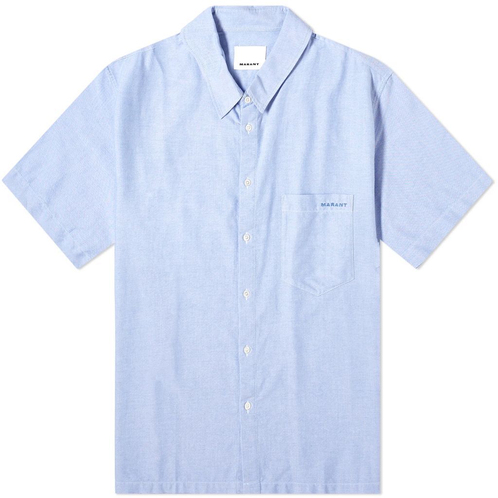 Men's Iggy Short Sleeve Shirt Faded Blue