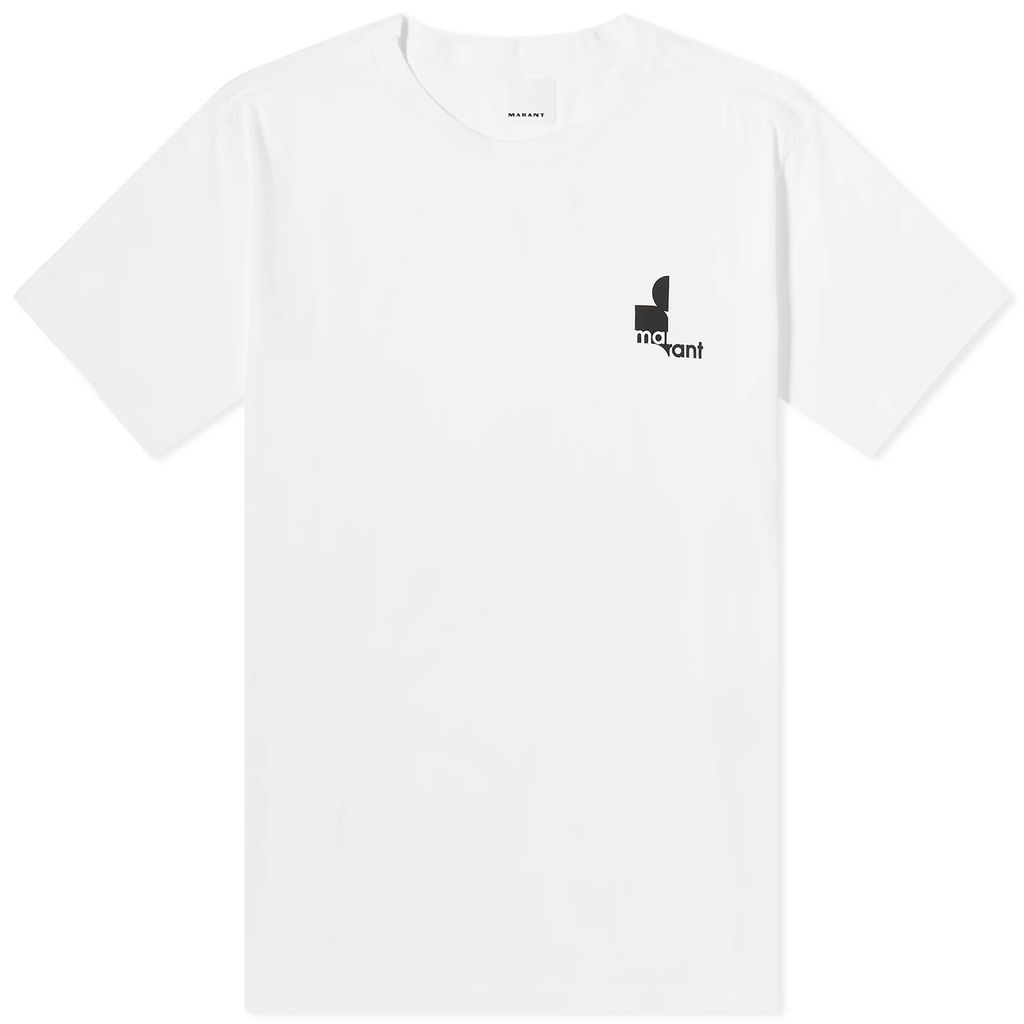 Men's Zafferh Inverted Logo T-Shirt White