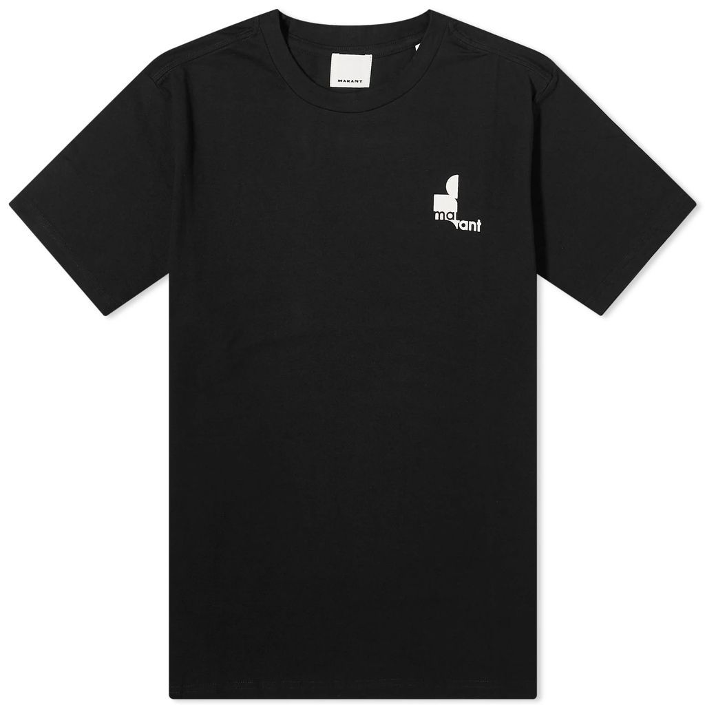 Men's Zafferh Inverted Logo T-Shirt Black