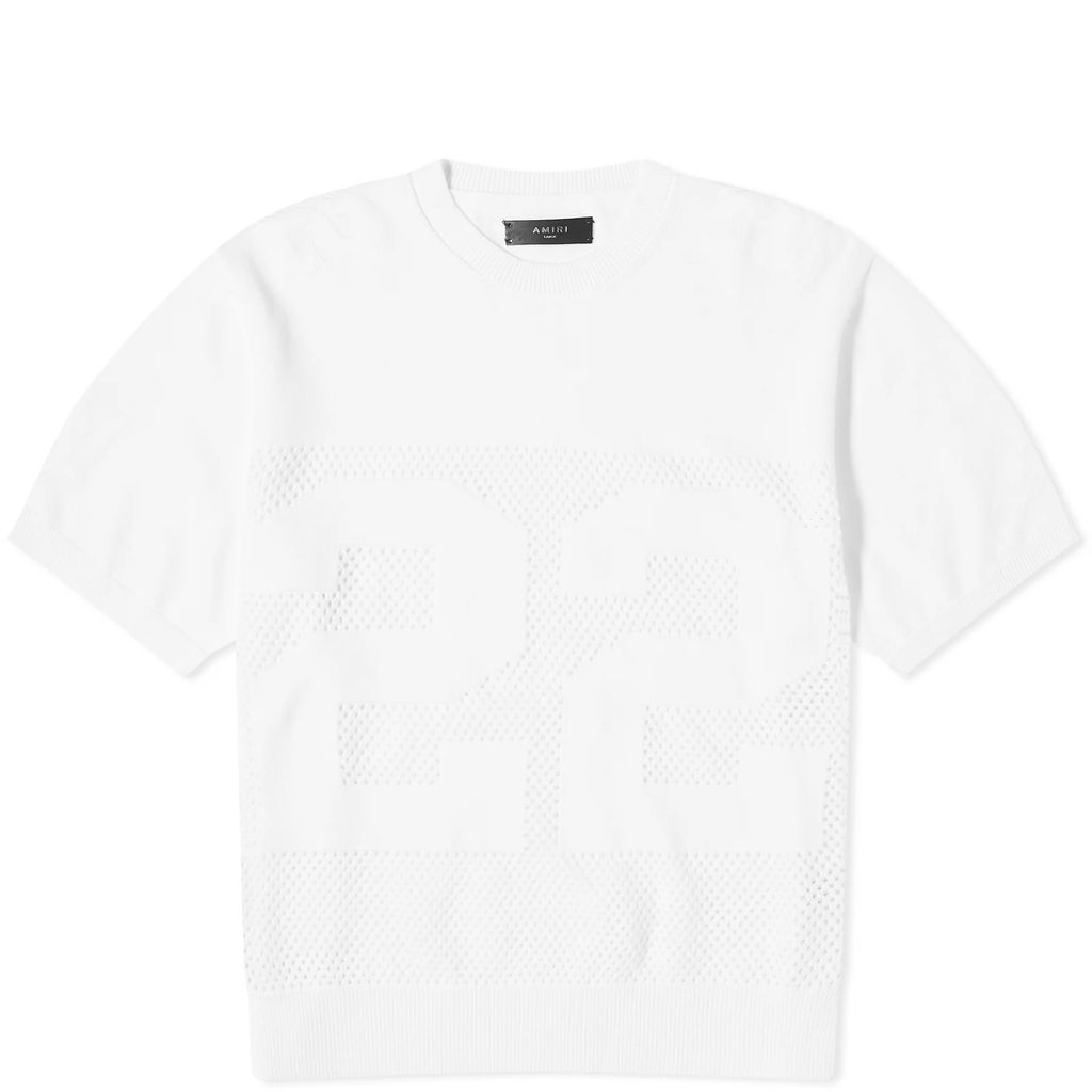 Men's 22 Knitted T-Shirt White