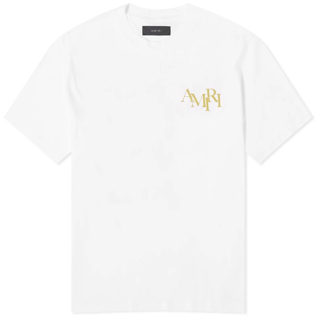 Men's Champagne T-Shirt White