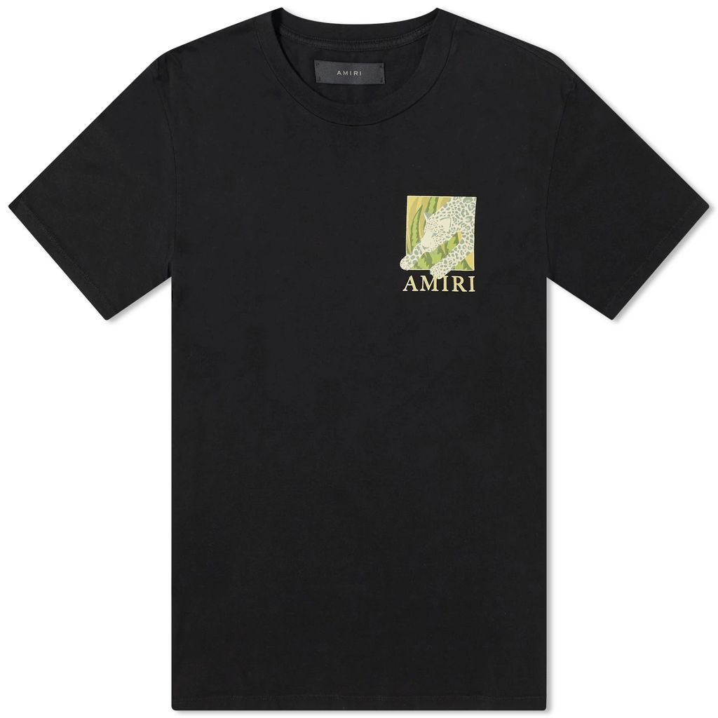 Men's Leopard T-Shirt Black