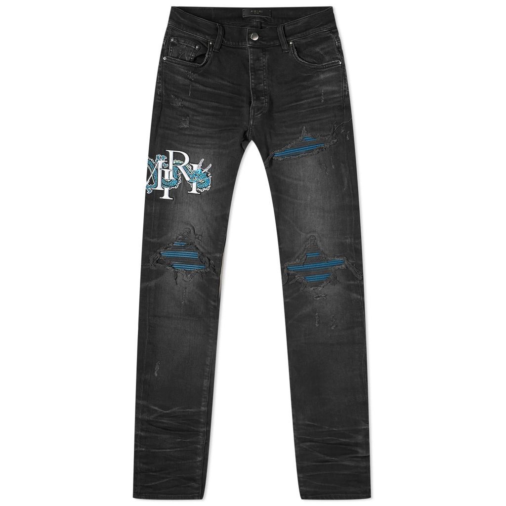 Men's MX1 CNY Dragon Jeans Faded Black