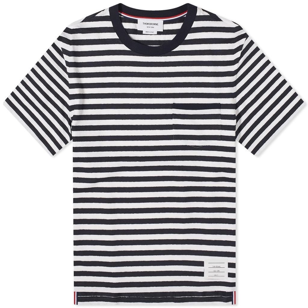 Men's Pocket Stripe T-Shirt Navy