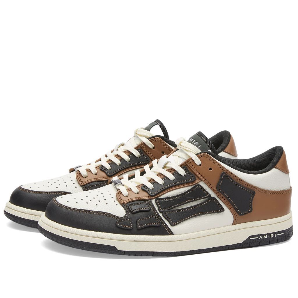 Men's Skel Top Low Sneaker Black/Brown