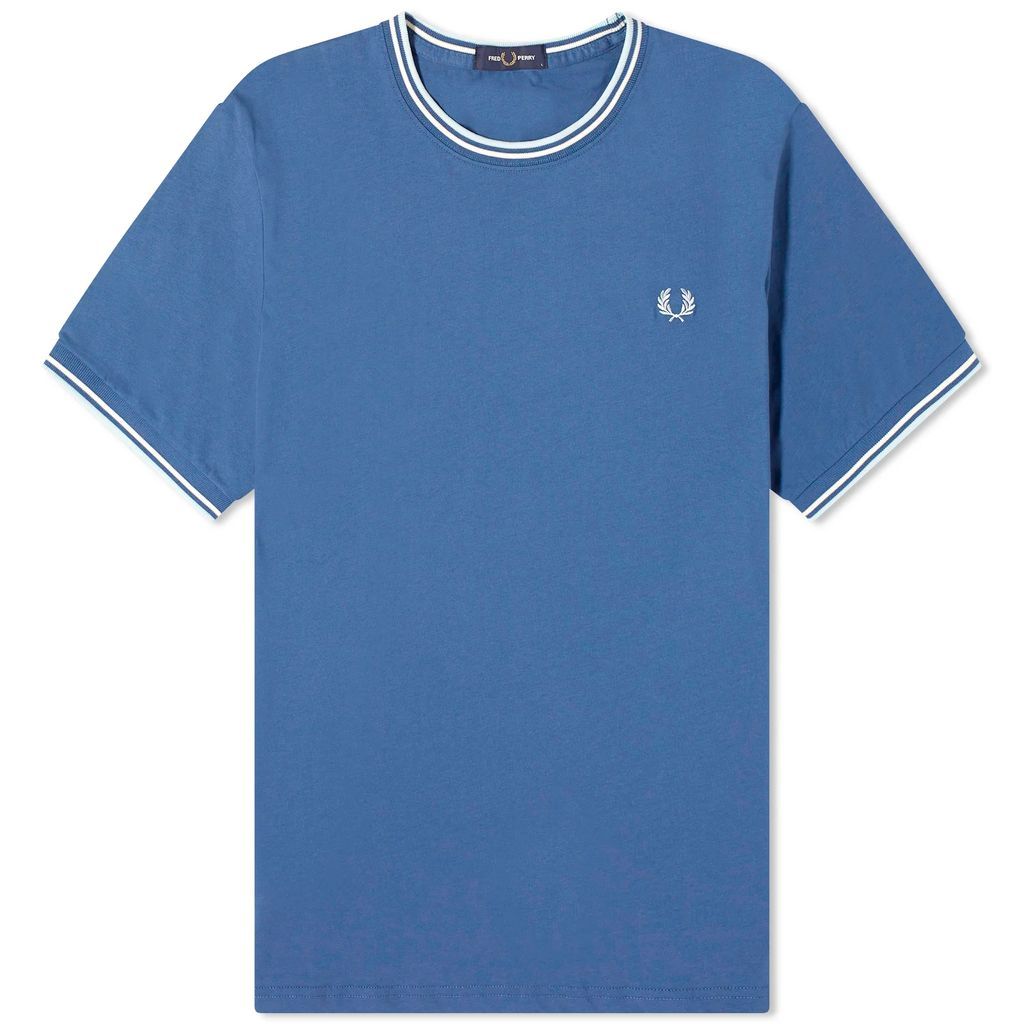 Men's Twin Tipped T-Shirt Midnight Blue/Ecru