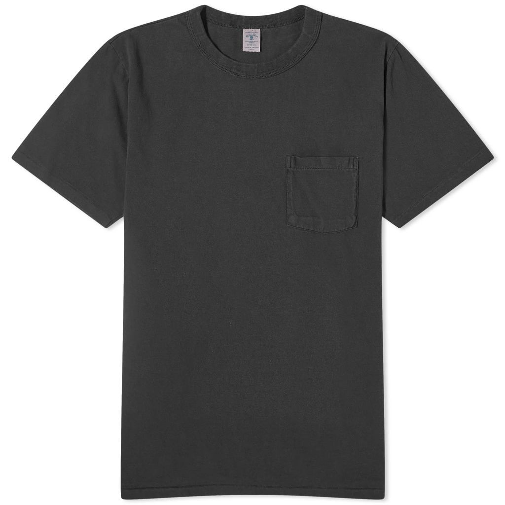 Men's Pigment Dyed Pocket T-Shirt Black
