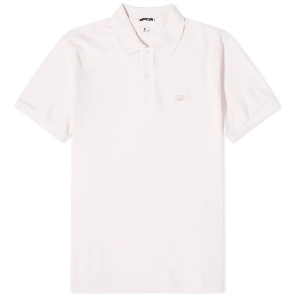 Men's 24/1 Piquet Resist Dyed Polo Shirt Heavenly Pink