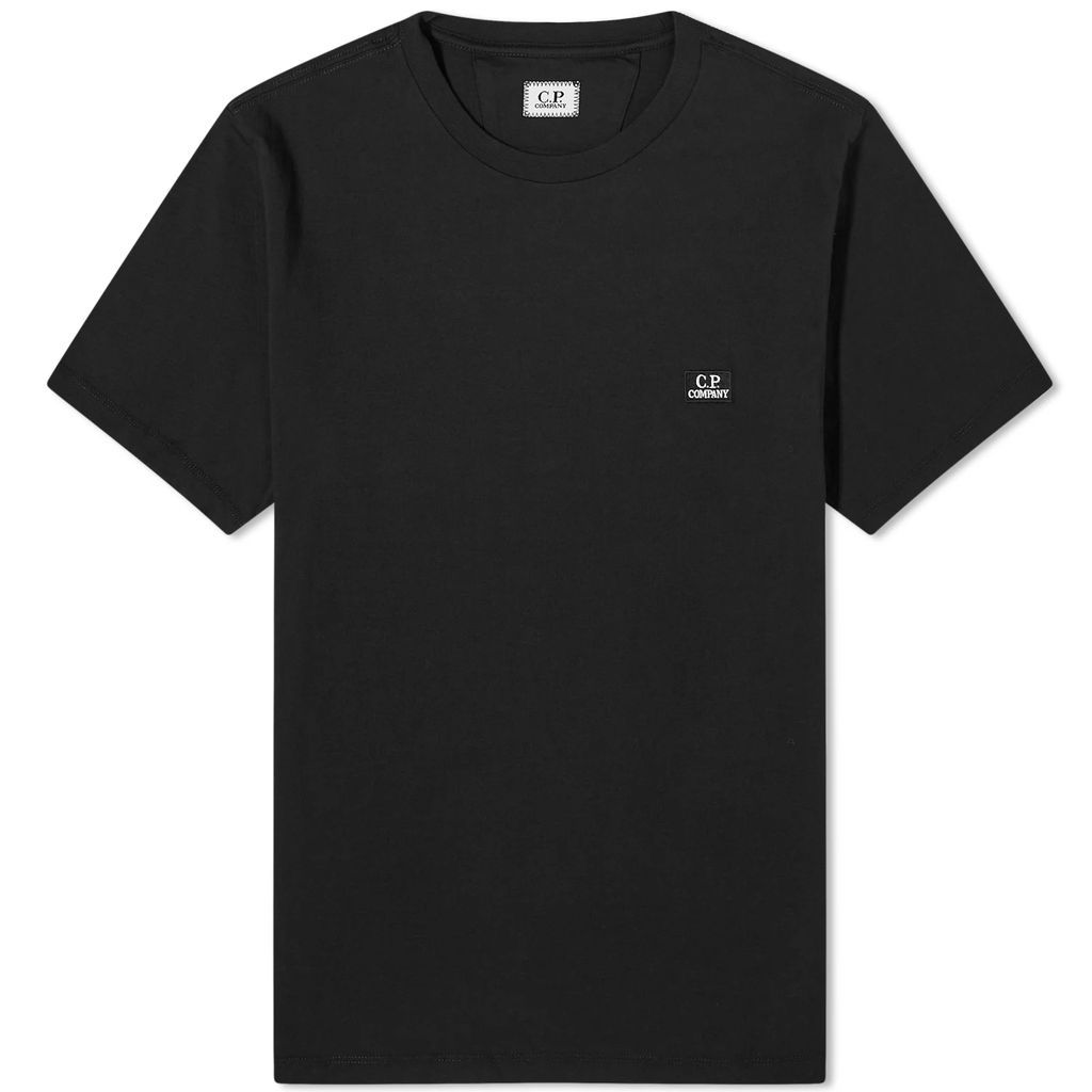 Men's 30/1 Jersey Logo T-Shirt Black